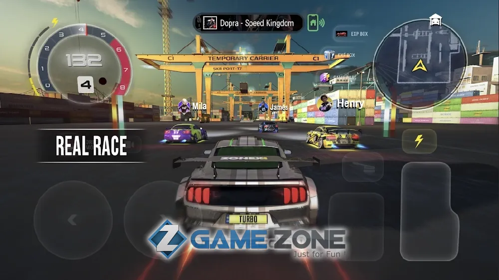 صورة من لعبة Turbo Tornado: Open World Race [Money mod]
