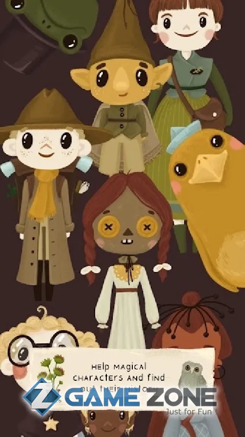 صورة من لعبة Olivia the Witch. Potion store