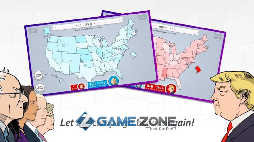صورة من لعبة 270 | Two Seventy US Election [Unlocked]
