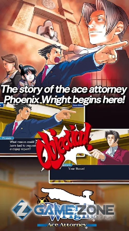 صورة من لعبة Ace Attorney Trilogy [Patched]