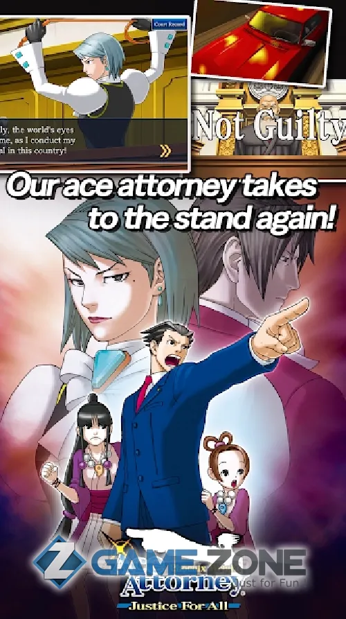 صورة من لعبة Ace Attorney Trilogy [Patched]