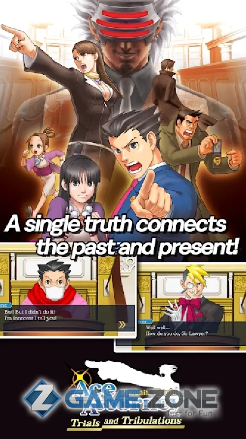 صورة من لعبة Ace Attorney Trilogy [Patched]