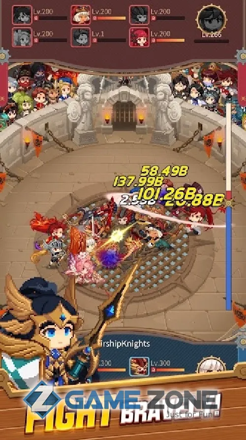 صورة من لعبة Airship Knights