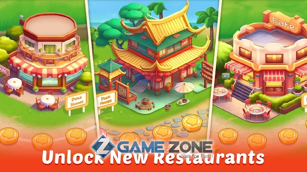 صورة من لعبة Asian Cooking Games: Star Chef [Money mod]