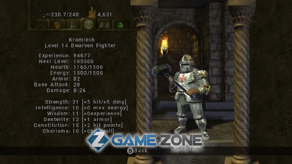 صورة من لعبة Baldur's Gate: Dark Alliance [Mod menu]