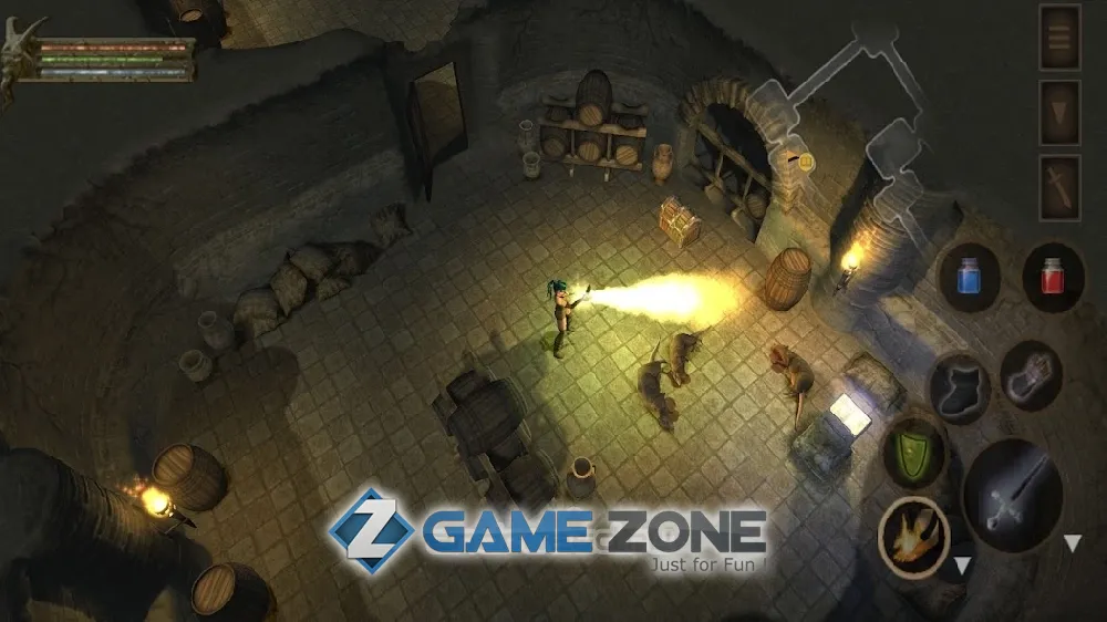 صورة من لعبة Baldur's Gate: Dark Alliance [Mod menu]
