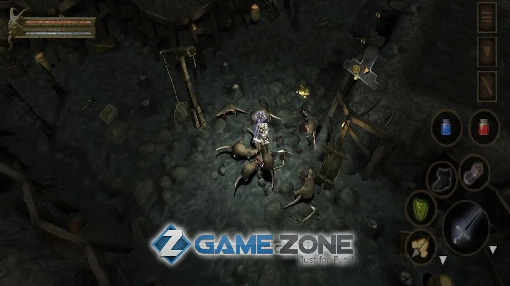 صورة من لعبة Baldur's Gate: Dark Alliance [Mod menu]
