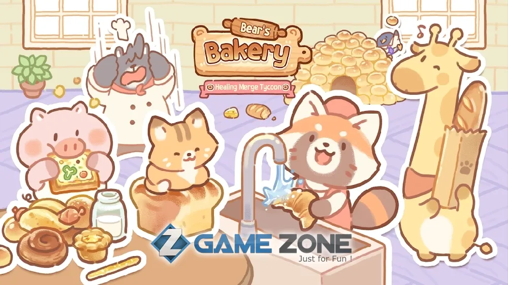 صورة من لعبة Bear Bakery - Merge Tycoon [Unlocked]