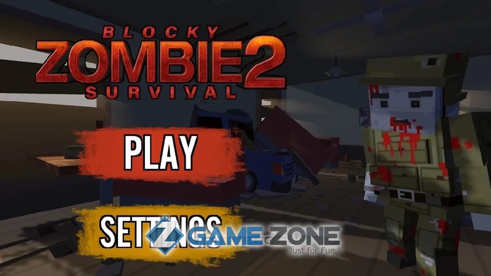 صورة من لعبة Blocky Zombie Survival 2 [No Ads]