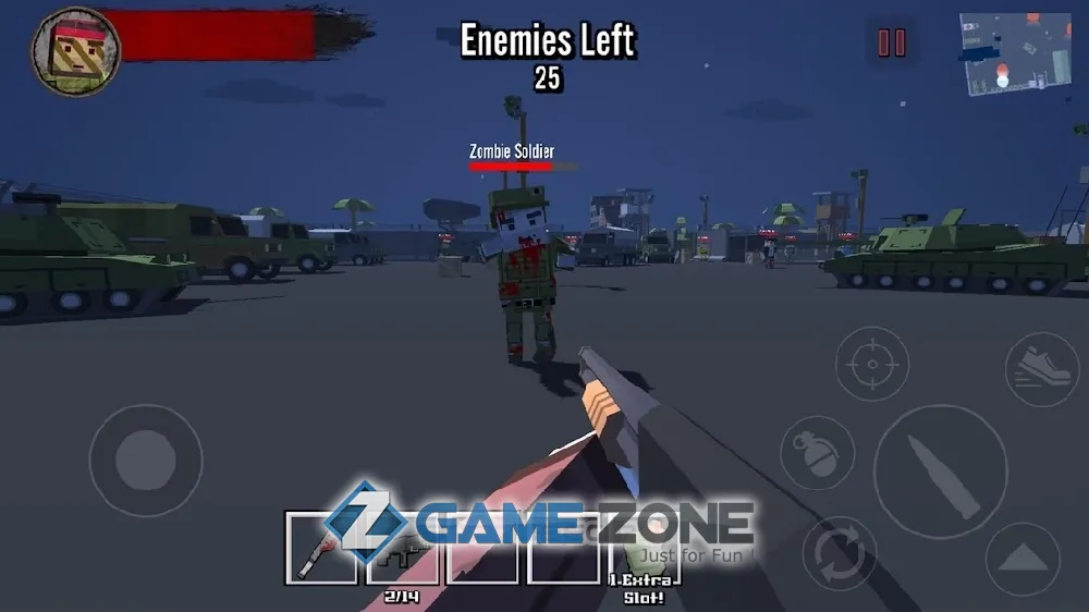 صورة من لعبة Blocky Zombie Survival 2 [No Ads]