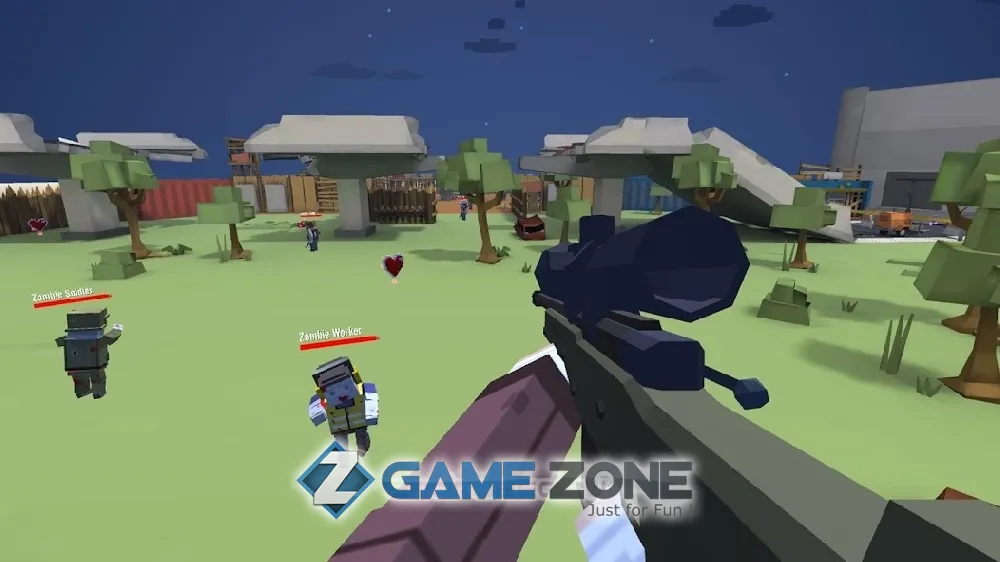 صورة من لعبة Blocky Zombie Survival 2 [No Ads]