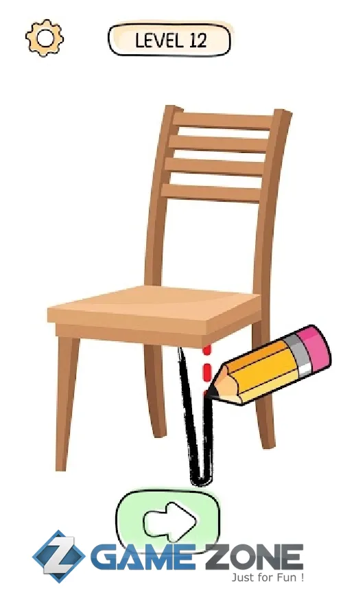 صورة من لعبة Braindom Draw Puzzle: Sketch