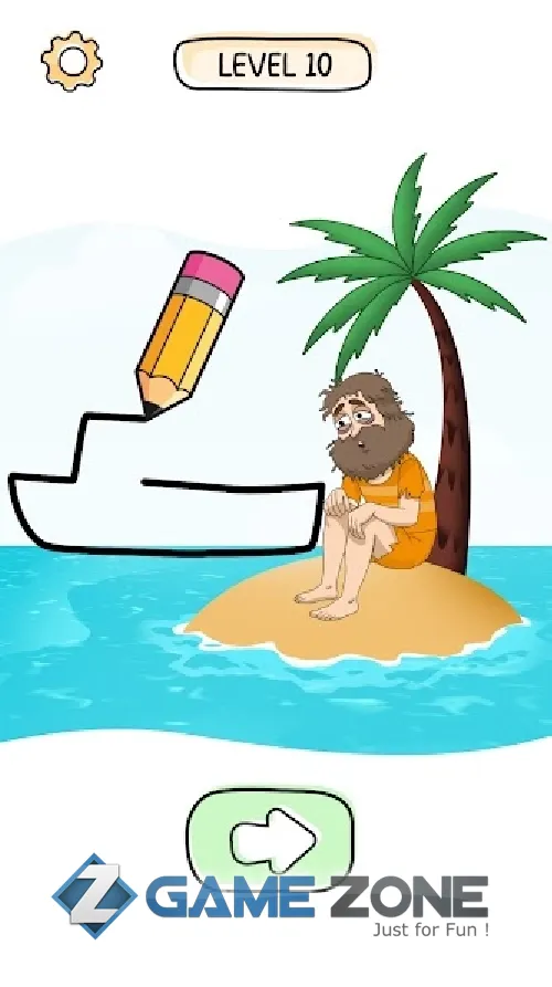 صورة من لعبة Braindom Draw Puzzle: Sketch
