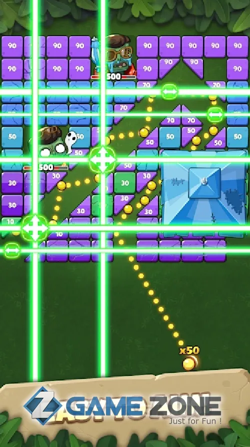 صورة من لعبة Breaker Fun 2: Zombie Games [Lots of diamonds]
