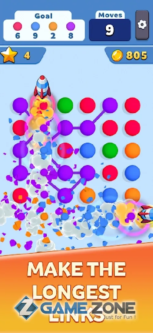 صورة من لعبة Collect Em All! Clear the Dots [No Ads]
