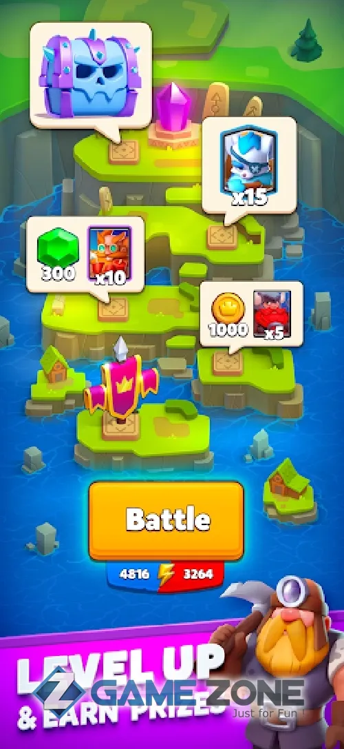صورة من لعبة Crash Heads [No Ads]