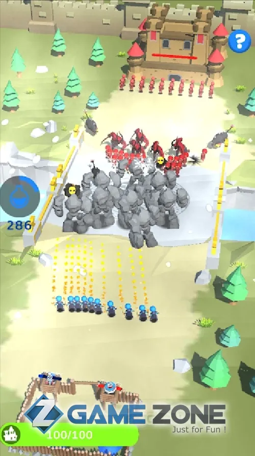 صورة من لعبة Draw Castle War [Free Shoping]