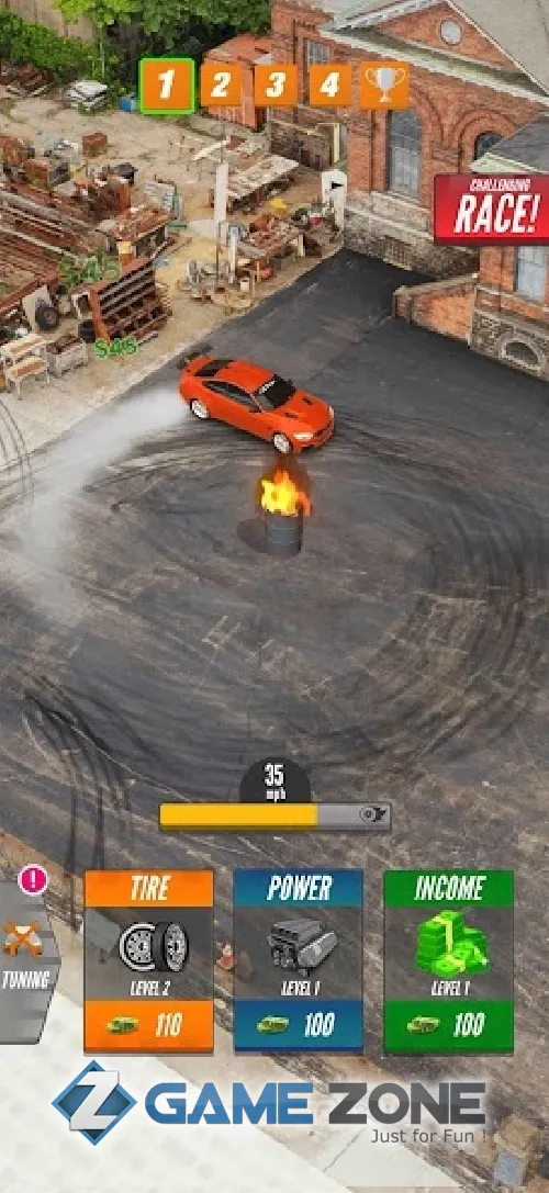 صورة من لعبة Drift 2 Drag [No Ads]