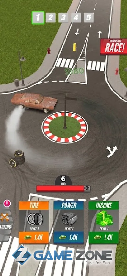 صورة من لعبة Drift 2 Drag [No Ads]
