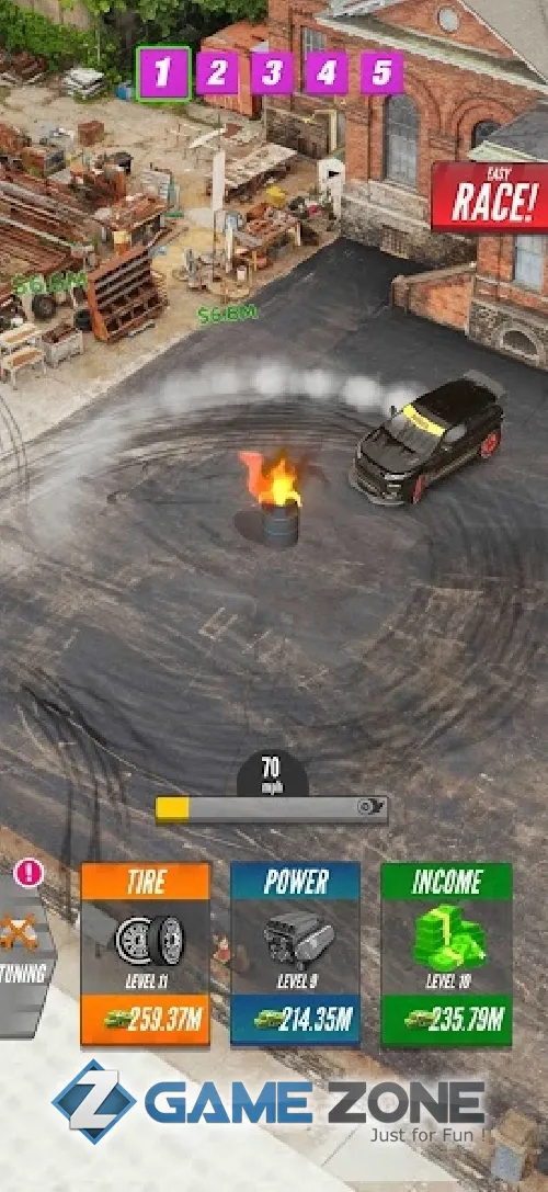صورة من لعبة Drift 2 Drag [No Ads]