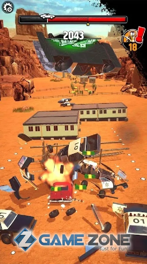 صورة من لعبة Drive, Wreck & Run [Money mod]