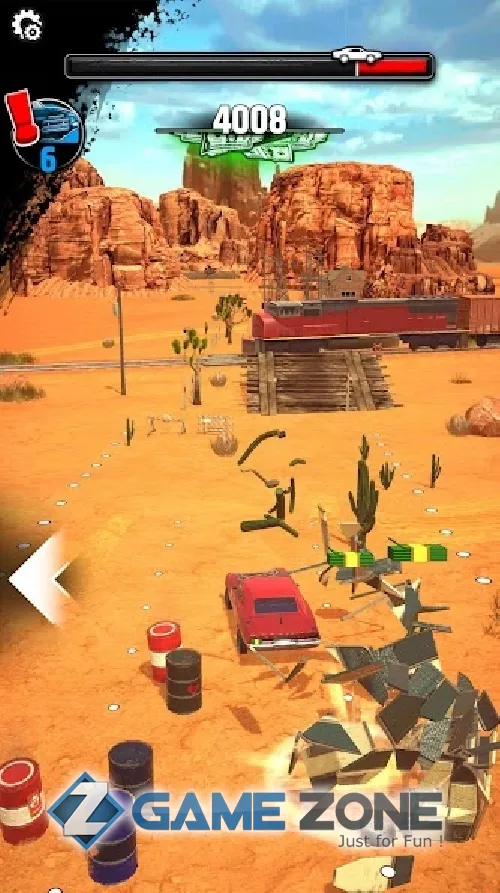 صورة من لعبة Drive, Wreck & Run [Money mod]
