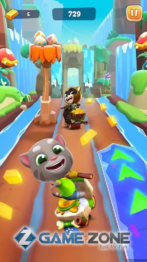 صورة من لعبة Talking Tom Time Rush [Money mod]