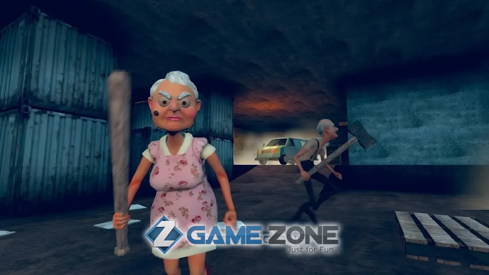 صورة من لعبة Grandpa & Granny 4 Online Game [No Ads]