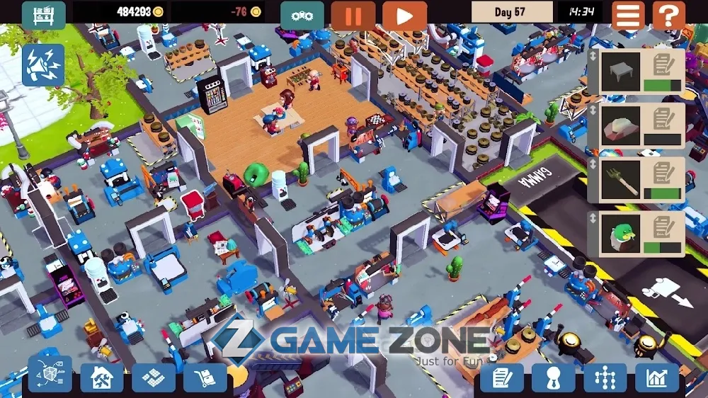 صورة من لعبة Little Big Workshop [Money mod]