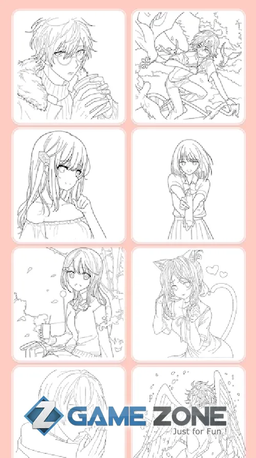 صورة من لعبة Tap Anime - Color By Number [Free Shopping]