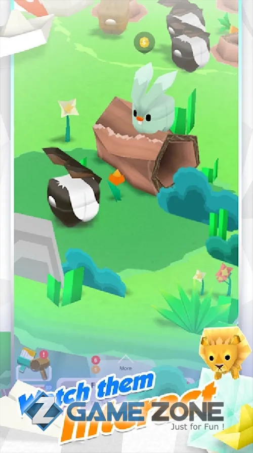 صورة من لعبة Origami Paradise [Money mod]