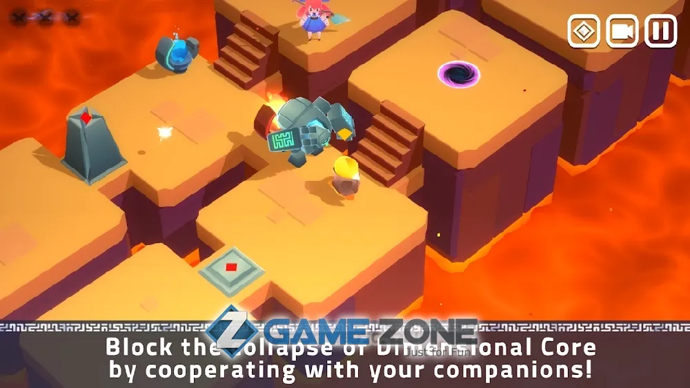 صورة من لعبة QV - A puzzle action adventure