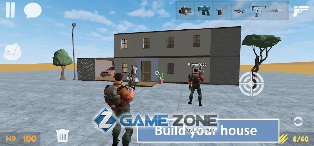 صورة من لعبة Sandbox One build online mod [Adfree]