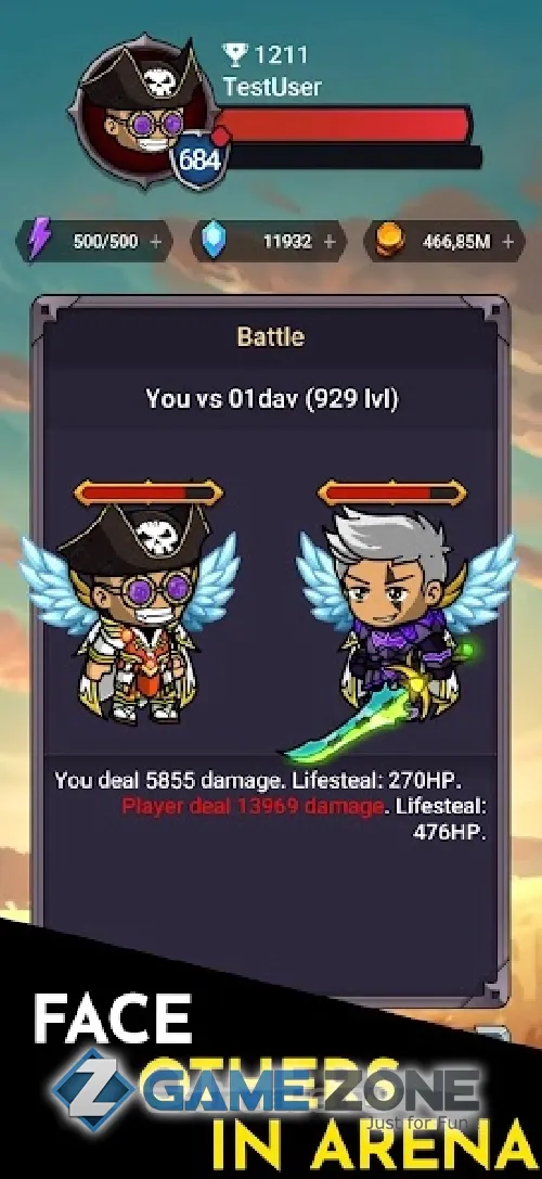 صورة من لعبة Simplest RPG - AFK Idle Game