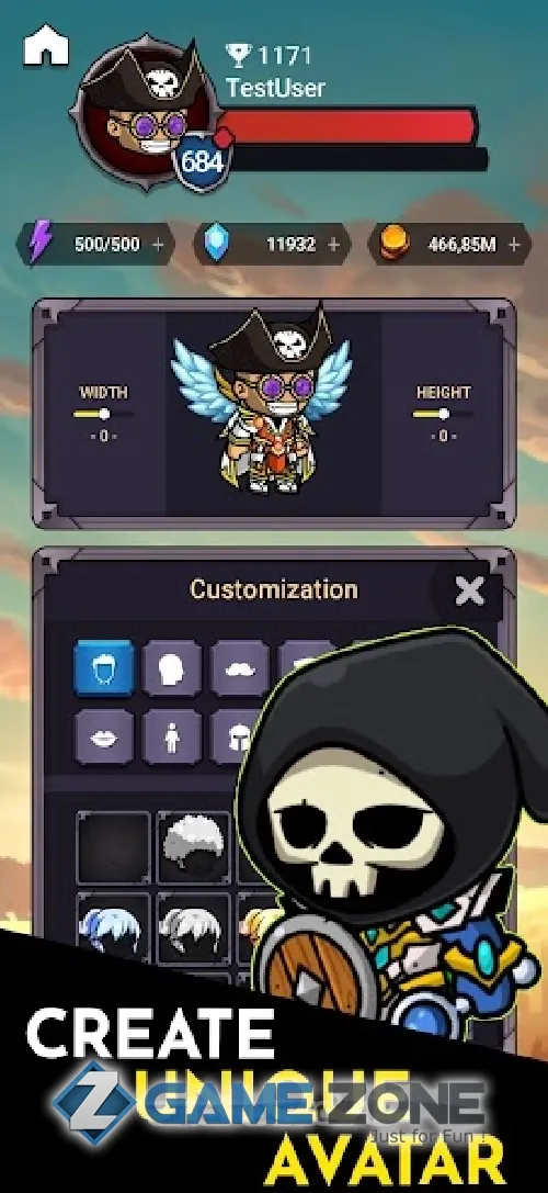صورة من لعبة Simplest RPG - AFK Idle Game