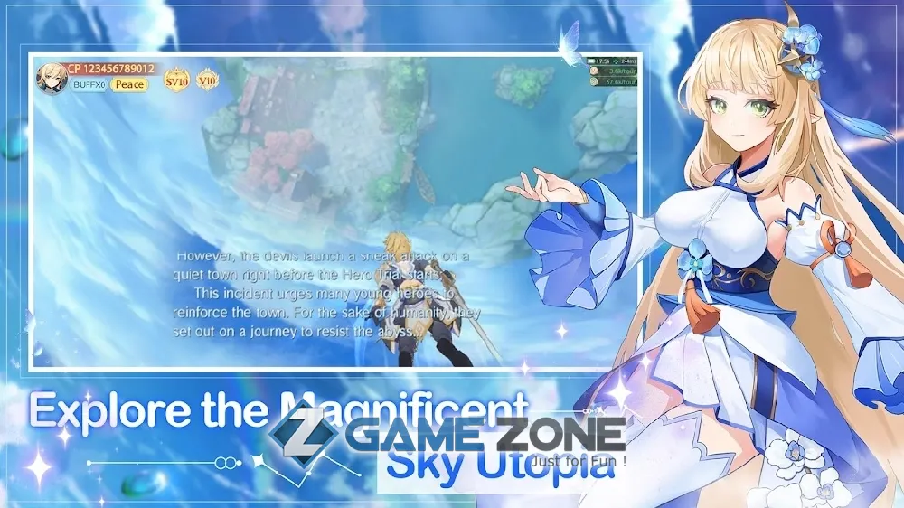 صورة من لعبة Sky Utopia
