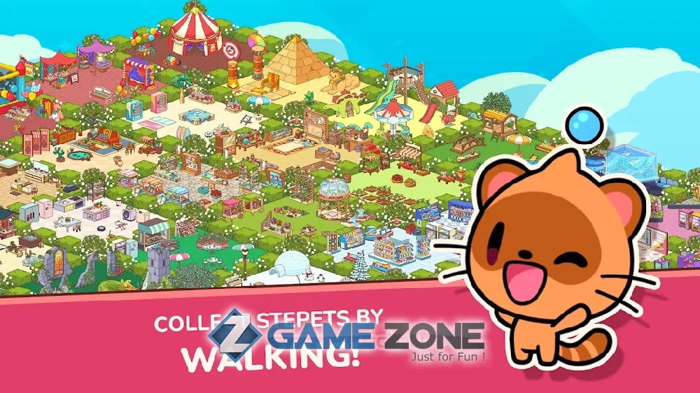 صورة من لعبة Stepets: Walking Pet Simulator [Money mod]