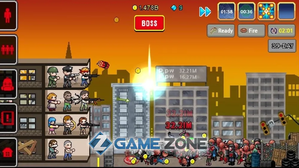 صورة من لعبة 100 DAYS Zombie Survival [Mod Diamonds]
