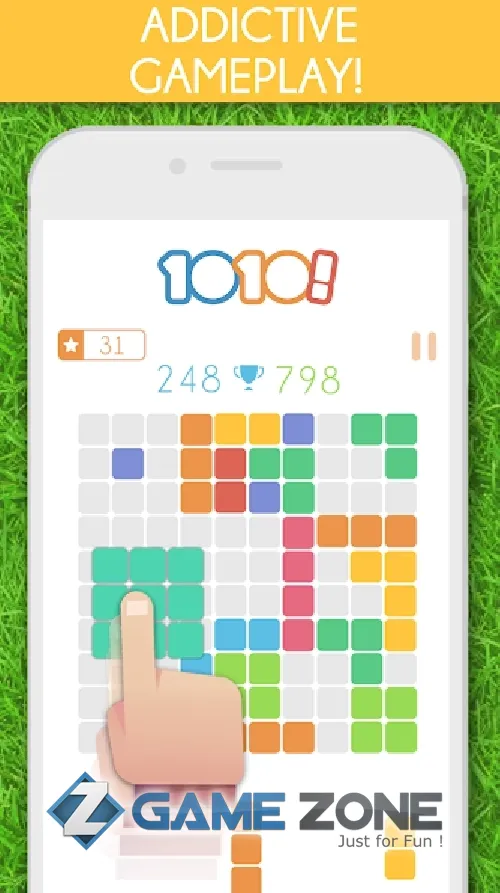 صورة من لعبة 1010 Block Puzzle Game [unlocked]