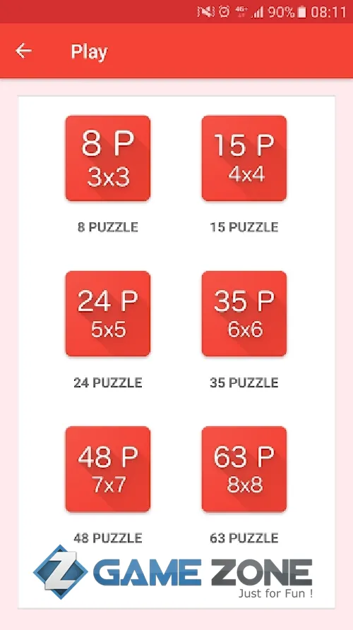 صورة من لعبة 15 Puzzle [Без рекламы]
