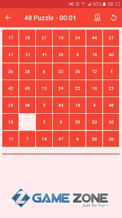 صورة من لعبة 15 Puzzle [Без рекламы]
