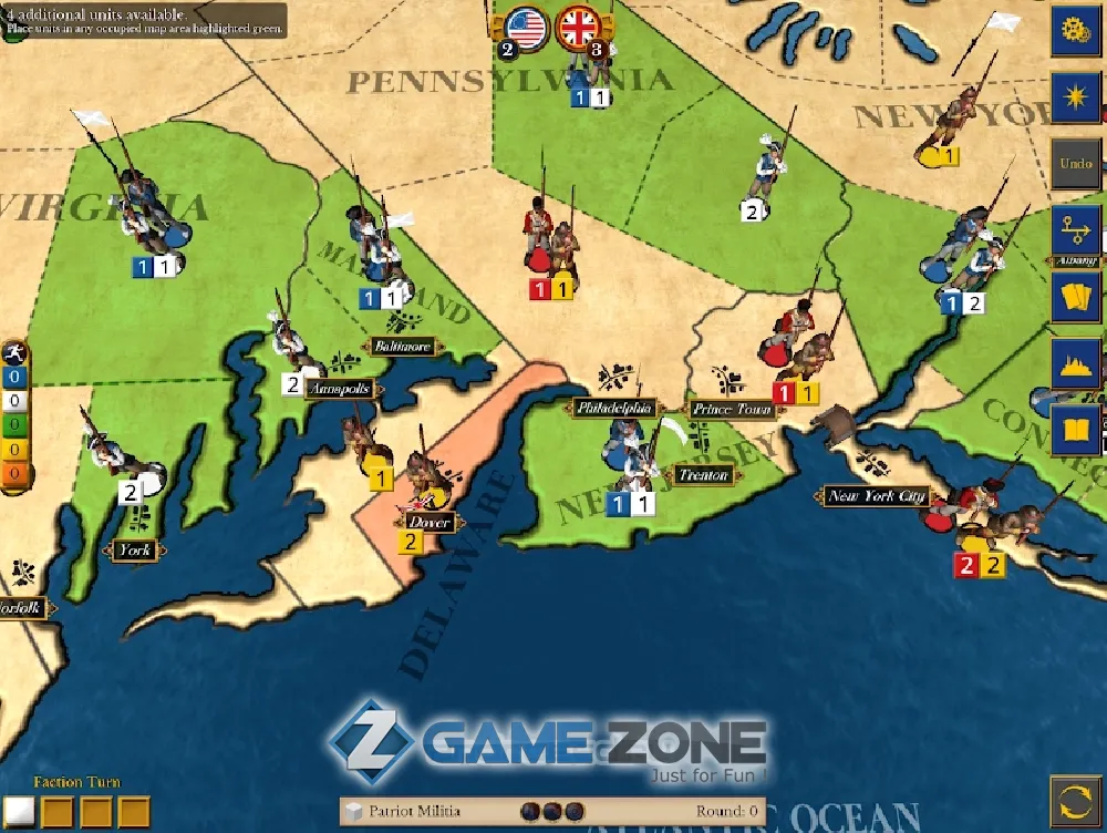 صورة من لعبة 1775: Rebellion
