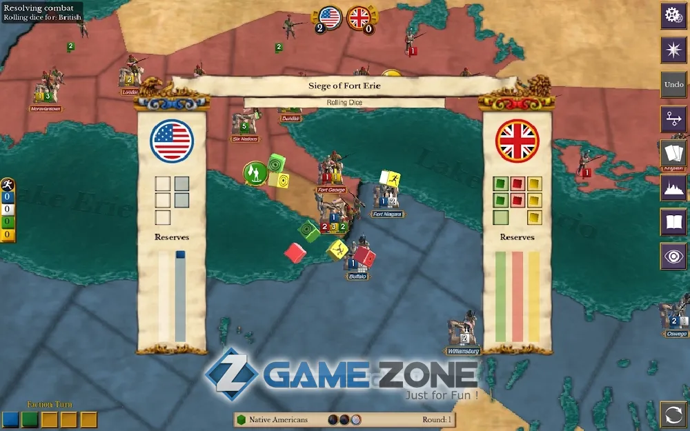 صورة من لعبة 1812: The Invasion of Canada