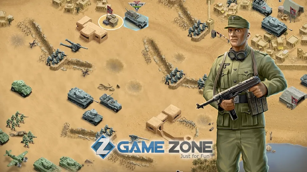 صورة من لعبة 1943 Deadly Desert