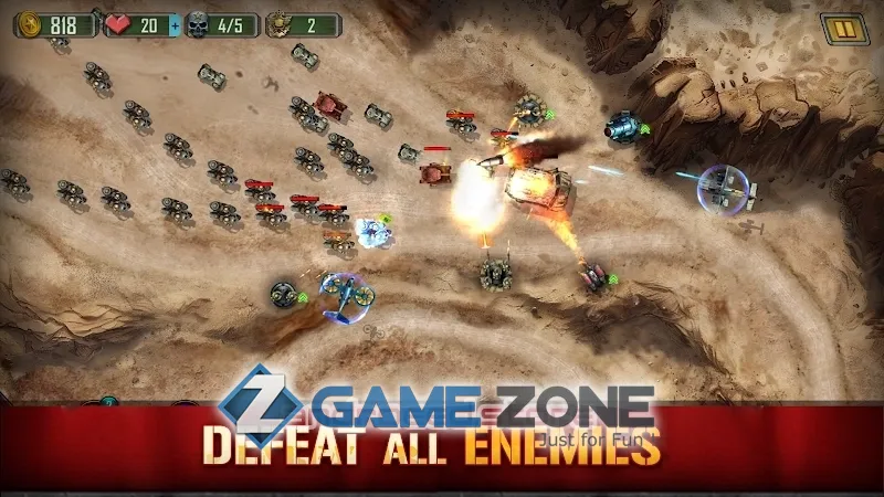صورة من لعبة 1945 WarGuard: Epic Shooter TD [No Ads]