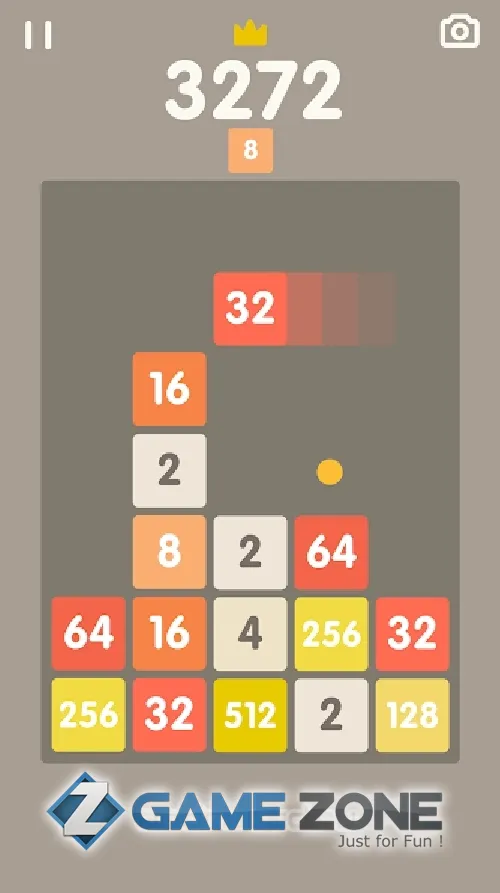 صورة من لعبة 2048 Bricks [Без рекламы+деньги]