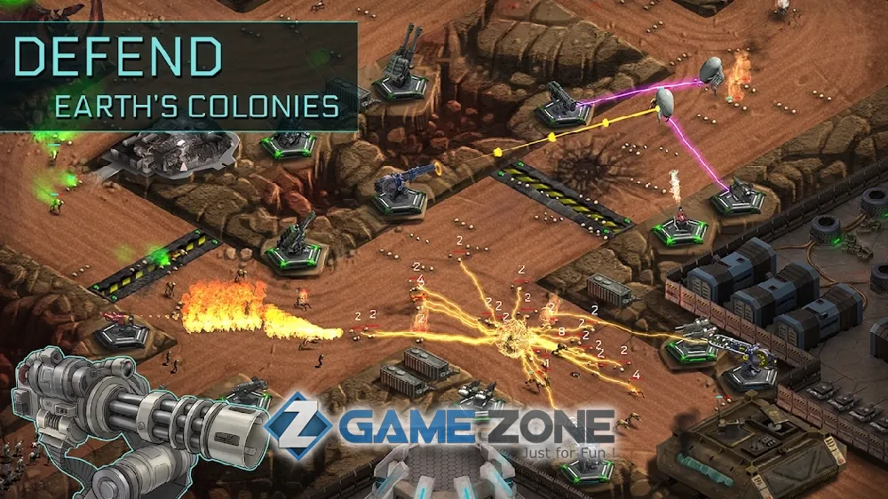 صورة من لعبة 2112TD Tower Defense Survival [Free Shopping]