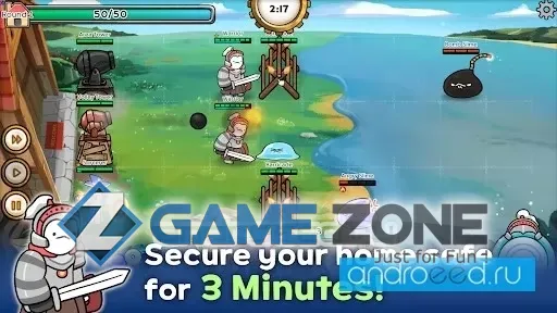 صورة من لعبة 3 Minute Heroes Card Defense [Mod Money]