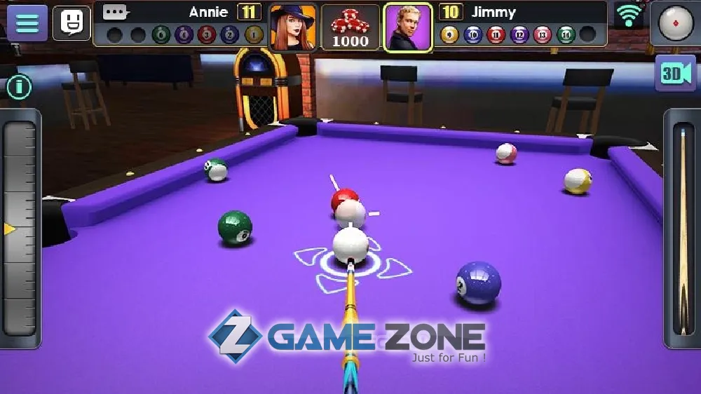 صورة من لعبة 3D Pool Ball [Mod Money]