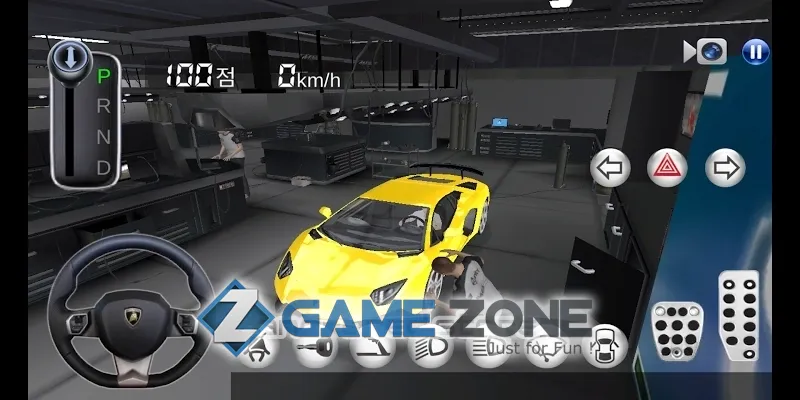 صورة من لعبة 3D Driving Class